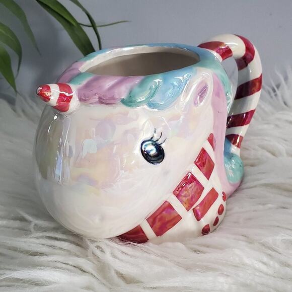 Unicorn Iridescent Coffee Tea Mug - Picture 1 of 14